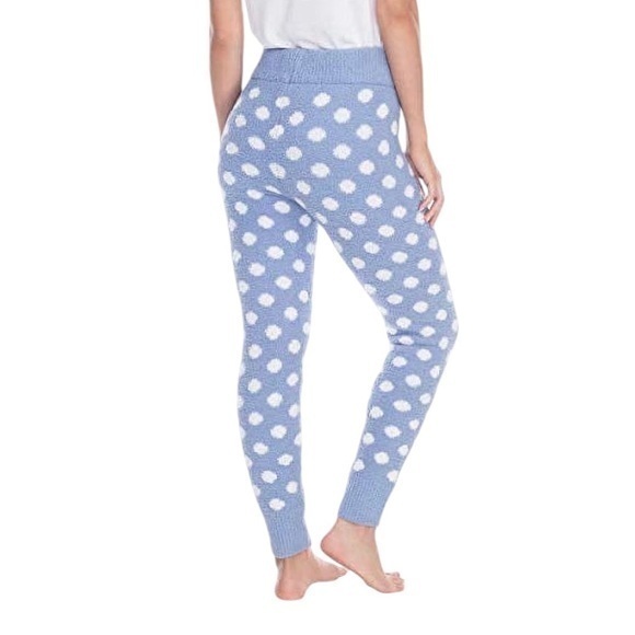 Honeydew Poka Dot Women Large Comfy Loungewear Pajama Pants‎ Blue & White - Picture 1 of 8